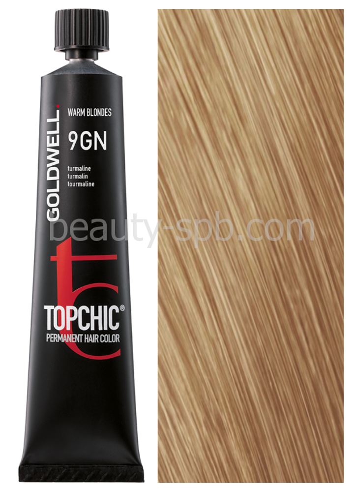 Goldwell Topchic 9GN турмалин - золотистый натуральный 60 мл