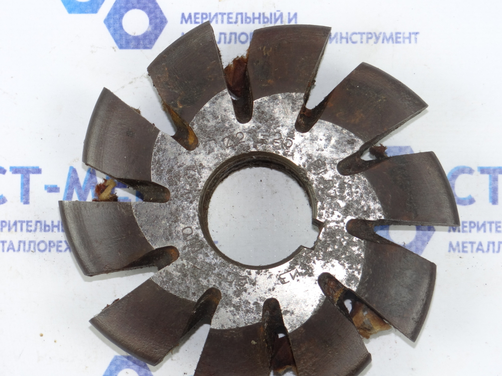 Фреза дисковая зуборезная М10 №4 1/2 Z=10 dпос=32 D=120