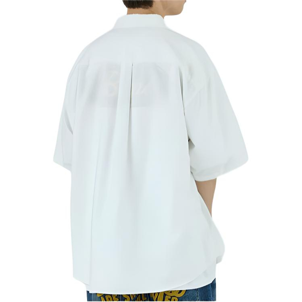 A Bathing Ape Bathing Ape Shirts Button Cotton Moderate Summer 0zxsrm006321q белый