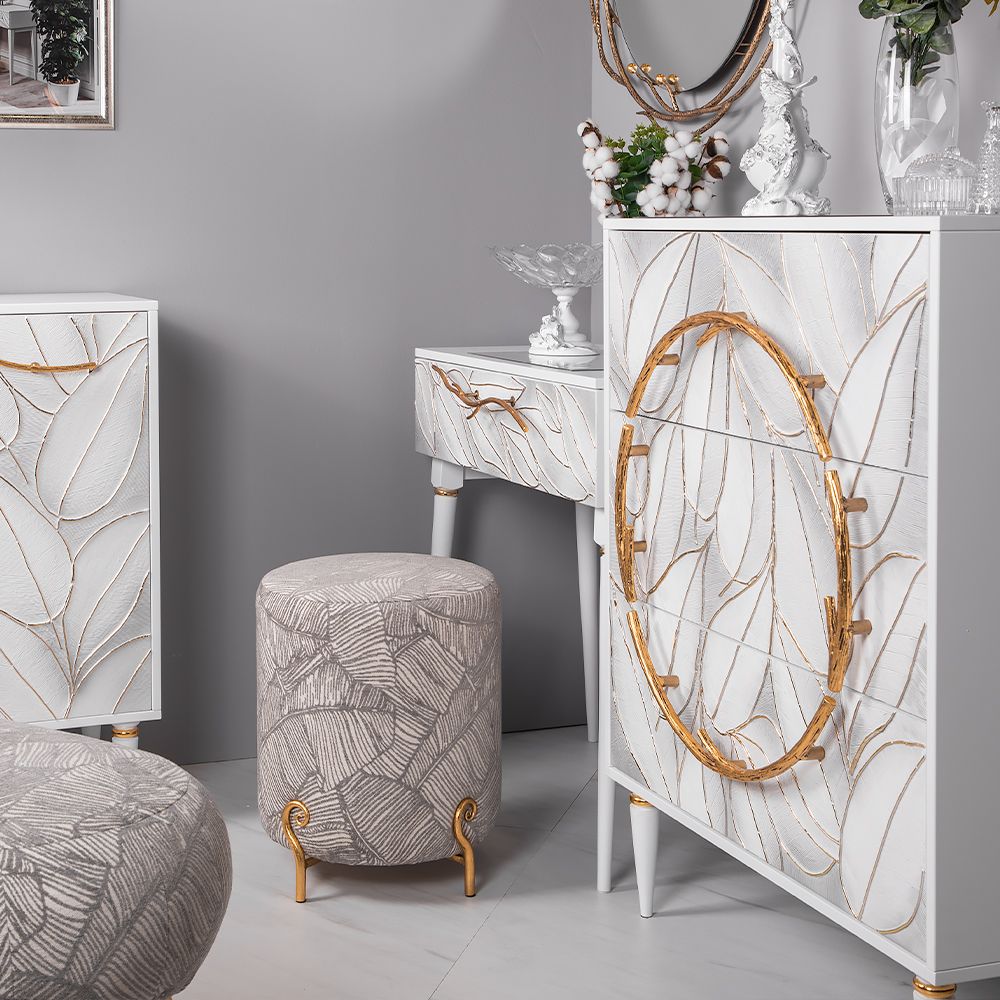 Банкетка Шарман Беж Золото