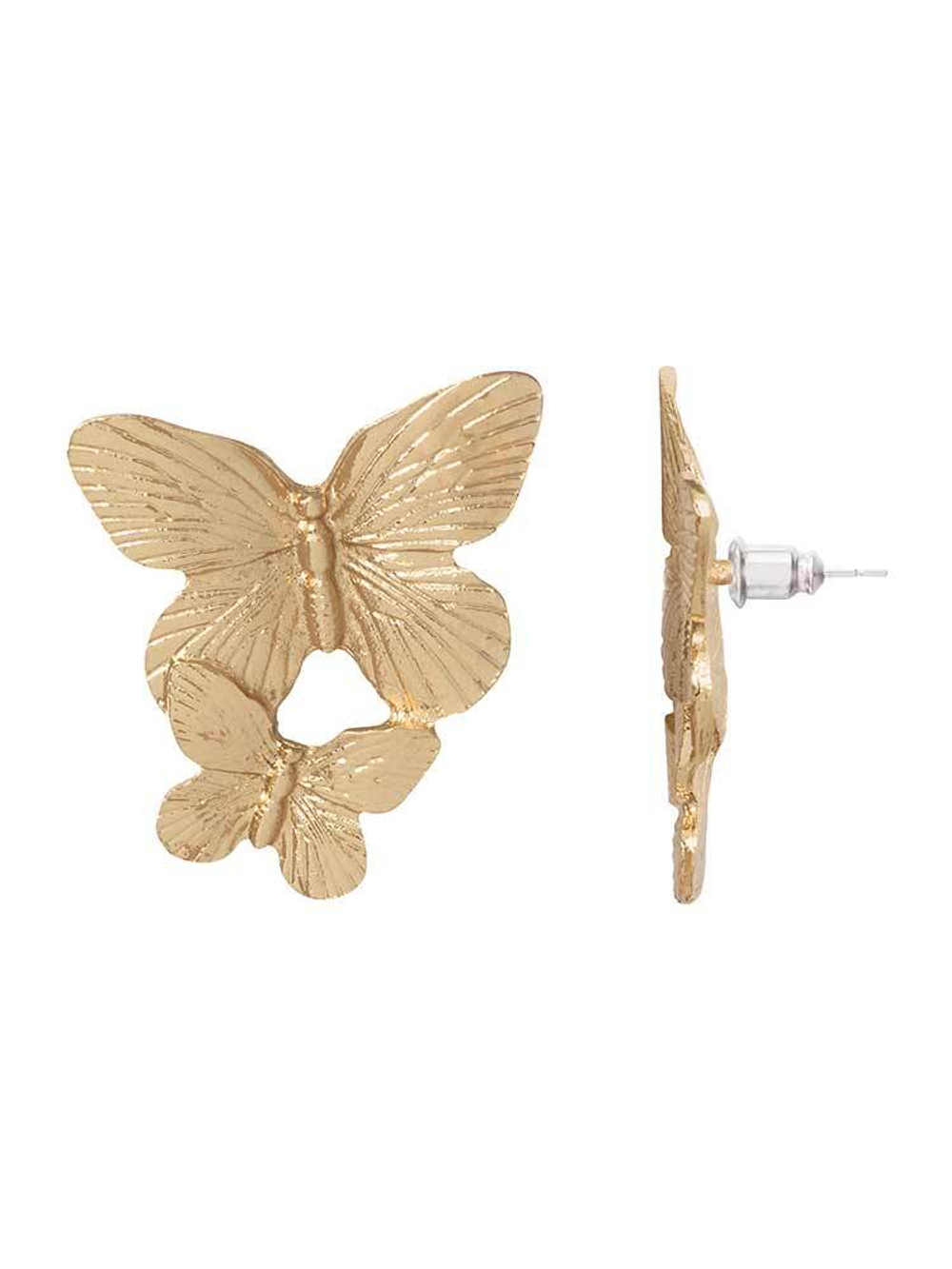 Сережки «Две бабочки»