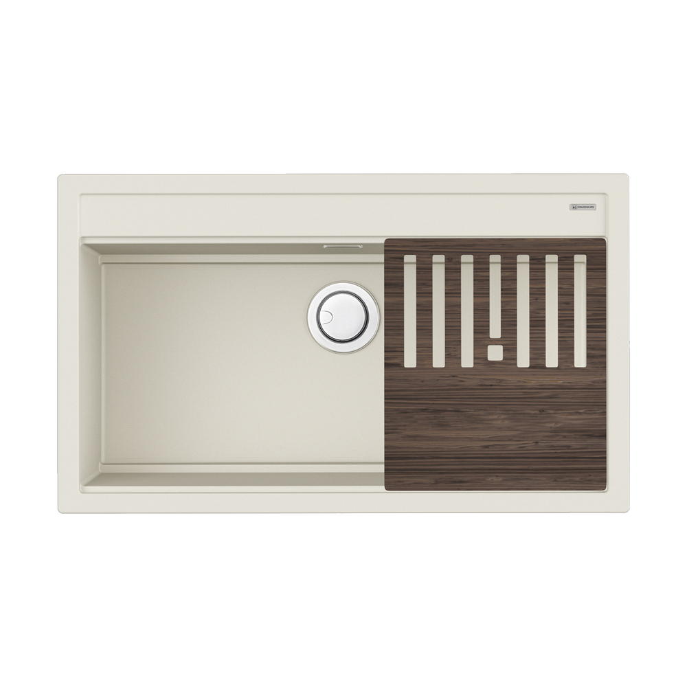 Мойка Omoikiri Kitagawa 86-LB-WH Artceramic | Белый