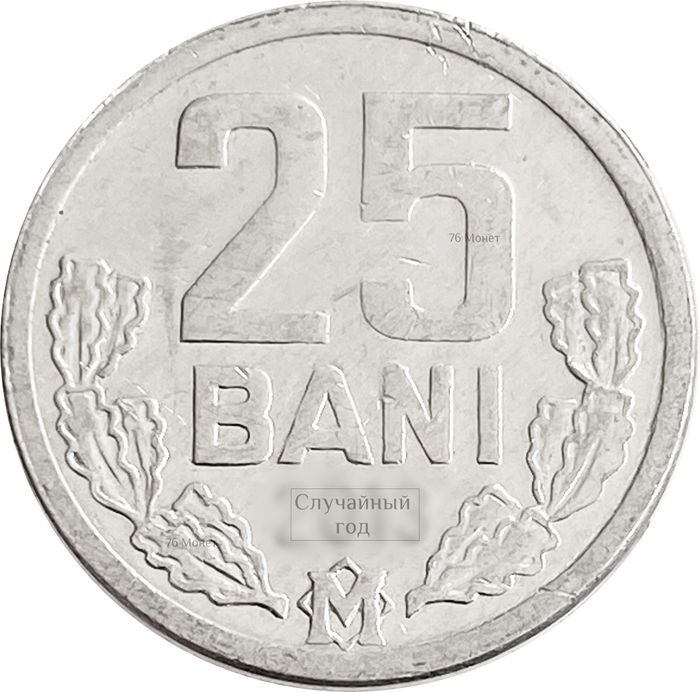 25 бань 1993-2020 Молдавия