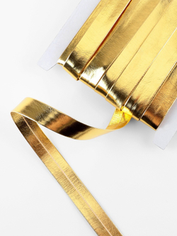 Косая бейка кожзам 15 мм