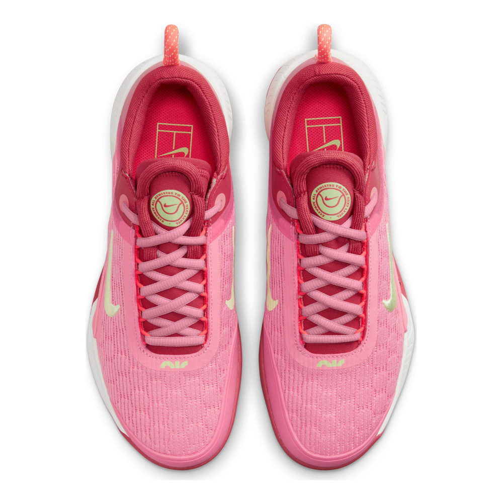 Женские теннисные кроссовки Nike Zoom Court NXT Clay Court Shoe Women - Pink, Light Green