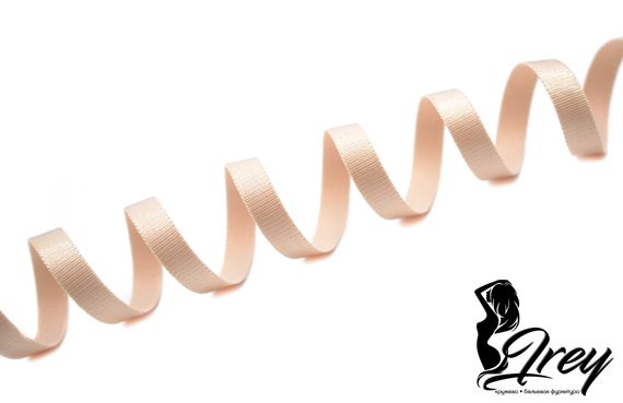 126 640/10 ОПТ Бретель Lauma Fabrics, 10 мм, телесный 126