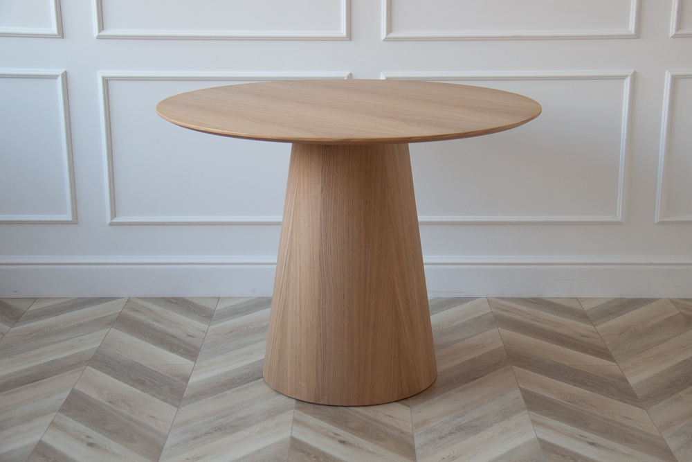 Стол обеденный Lagom D 100 см (натуральный дуб)