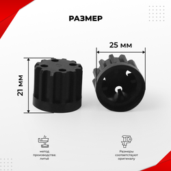 Втулка шнека Мясорубки Аксион, Бриз, Ратеп, 3 шт. (MM1)