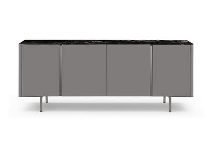 Комод с мраморной столешницей 80x42x200см Garda Decor Bbfly бежевый