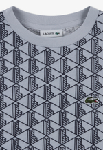 Lacoste MONOGRAM - Футболка с принтом - Серый
