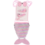 Набор аксессуаров для волос детский с сумочкой «Little Treasure Lady» (2 зажима, сумочка), 10*26см