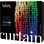 Умная гирлянда «Занавес» Twinkly Curtain, RGB + W (1,5x2,1 м, 210 светодиодов) Generation II