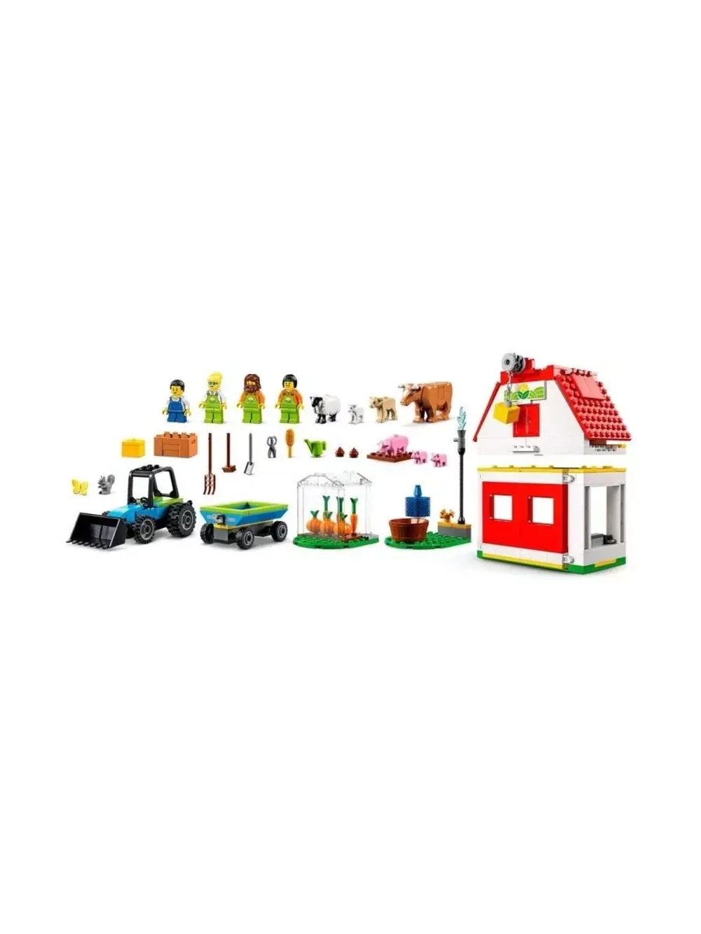 Лего Сити 60346 Ферма и амбар с животными Lego City