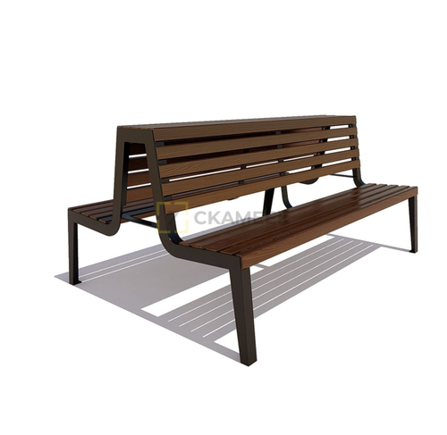 Скамейка парковая «Магадан» (3,0 м лиственница)