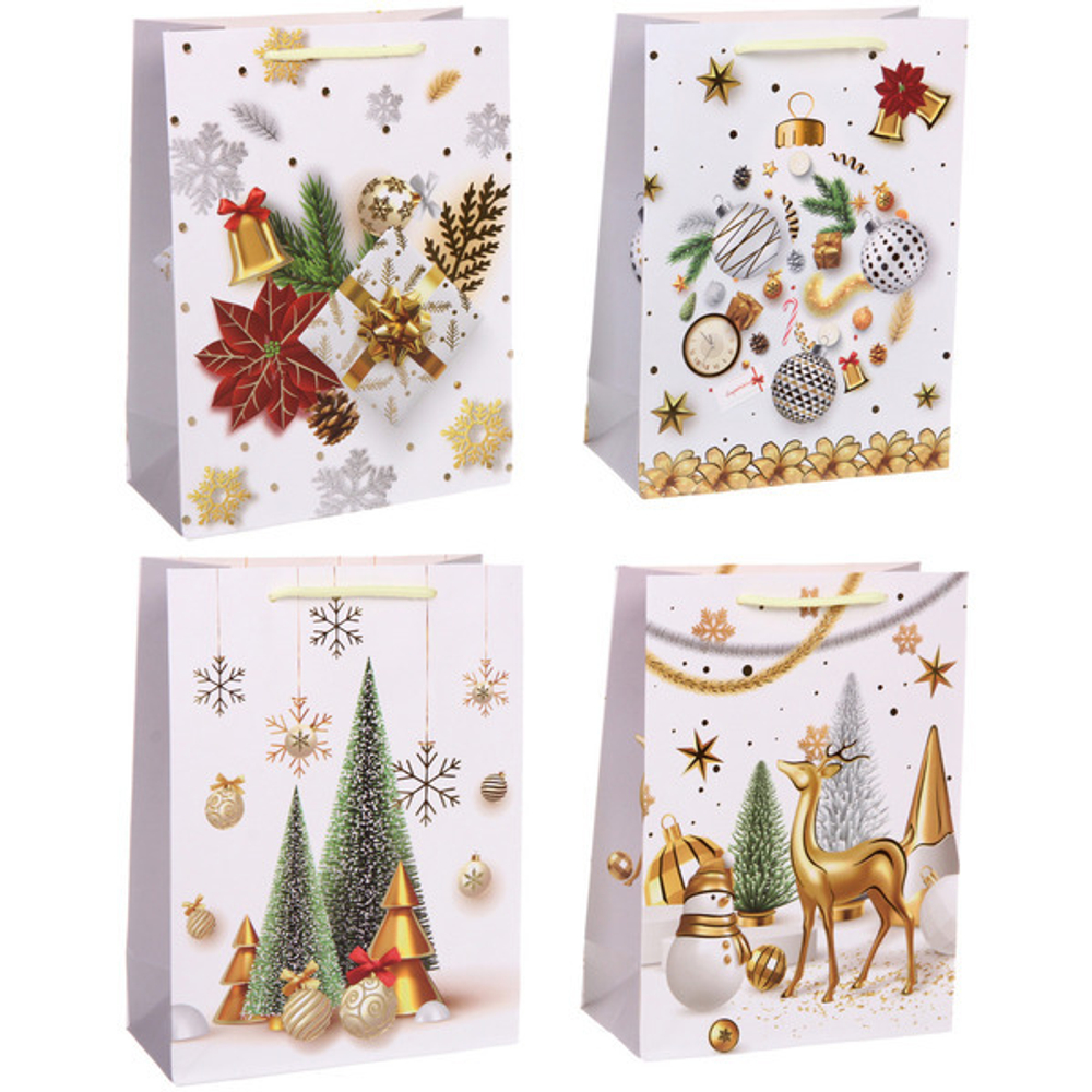 Пакет подарочный «Зимняя сказка» 18*24*8,5 см