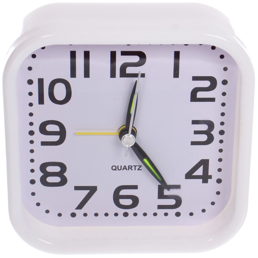 Будильник «Адели» 9,5*9,5*4см, микс цветов