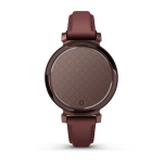 Смарт часы Garmin Lily 2 Classic темно-бронзовые с шелковичным кожаным ремешком
