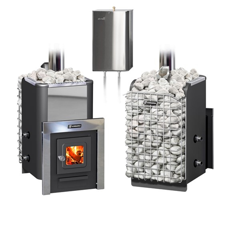 Дровяная печь для бани 12-С Элит