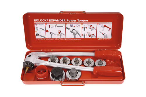 Экспандер Rothenberger ROLOCK EPT к-т, 3/8-1/2-5/8-3/4-7/8-1.1/8 +фреза
