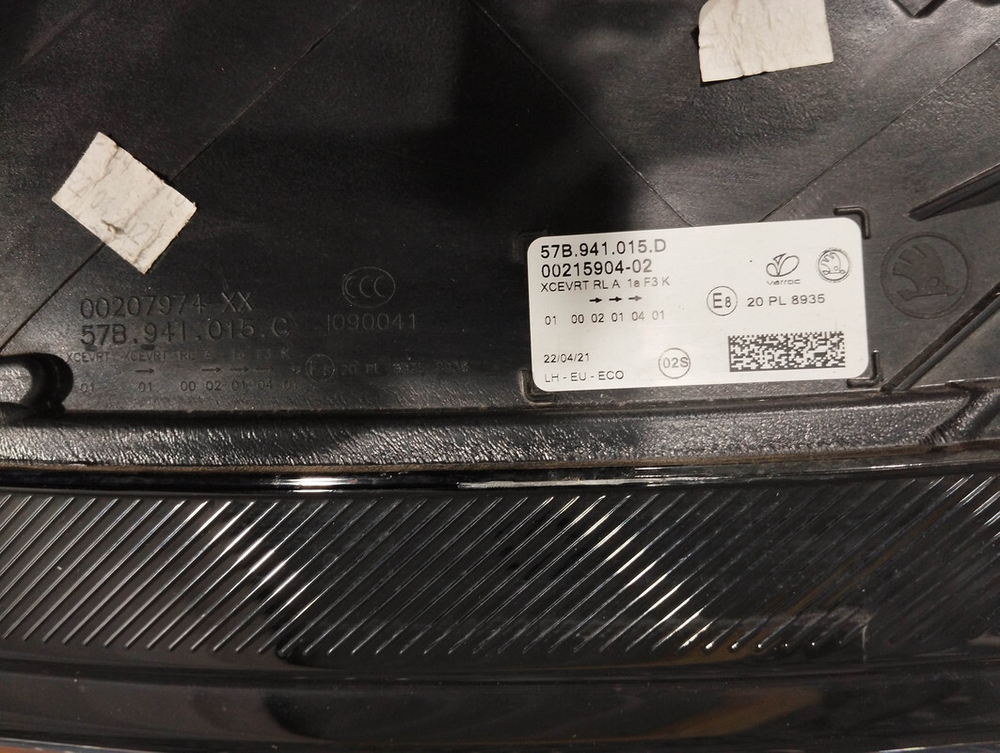 Фара левая LED Skoda Karoq 17-нв Б/У Оригинал 57B941015D