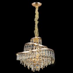 Citilux NAIAD CL315152 Люстра хрустальная подвесная Золото