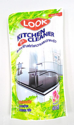 LION "Look" Чистящее ср-во для кухни 400мл (мягк.уп.) Таиланд