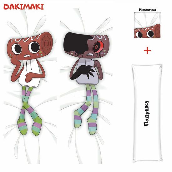 Дакимакура Космо и Твистед Космо Мир Денди арт. 1250