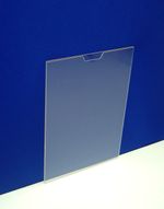 Карман информационный А4 (КПА4 ос-гн верт на скотч) без скотча