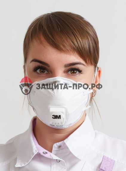Респиратор 3M 8122, FFP2, с клапаном выдоха