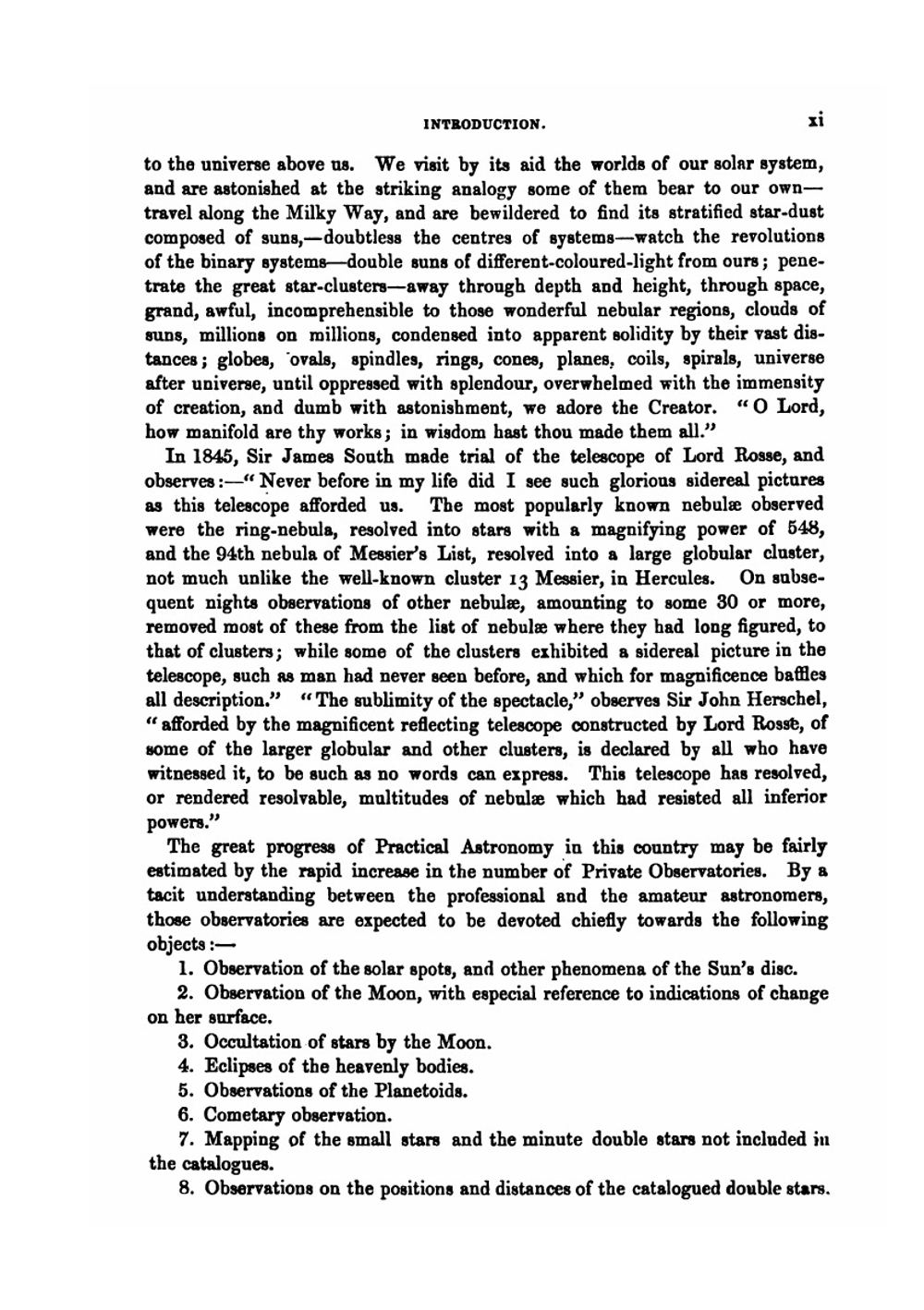 The astronomical observer. A hand-book to the observatory and the common telescope | Darby William Arthur