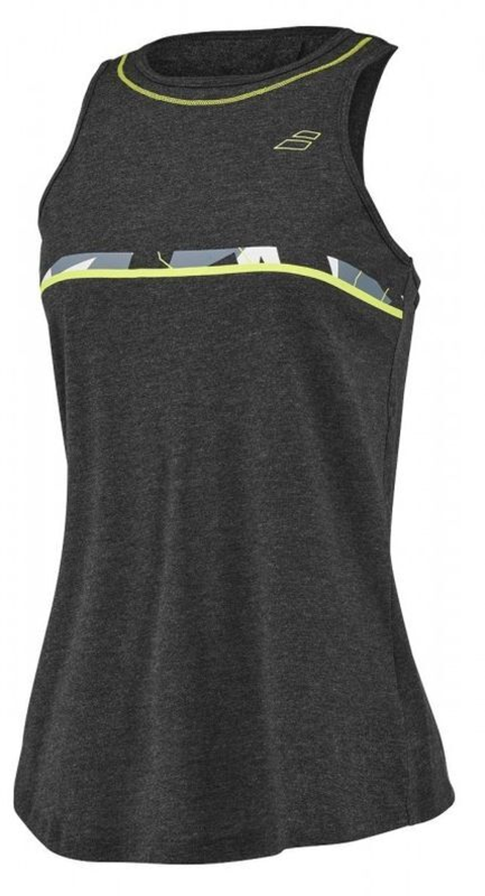 Топ теннисный Babolat Aero Cotton Tank Woman - black heather