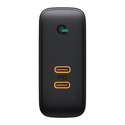 Сетевое зарядное устройство Aukey PA-D5 Focus Duo, PD, 63 Вт черный