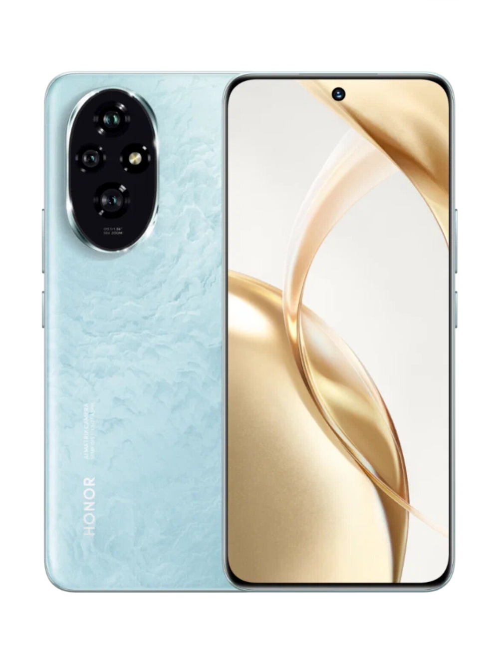 Смартфон HONOR 200 8/256 ГБ Global для РФ, Dual: nano SIM + eSIM, зеленый