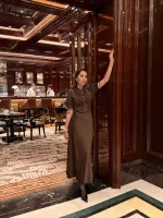 Платье Bianca, Коричневый