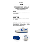 Nike Dunk Low 'Summit White Hyper Royal' GS