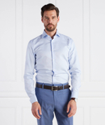 Рубашка H-HANK-spread-DC-214 BOSS BLACK - голубой(50490144)