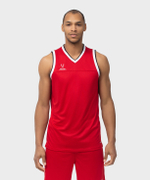 Майка баскетбольная PerformDry Division Star, красный