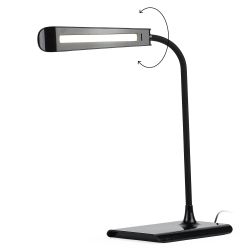 Настольный светильник ЭРА NLED-474-10W-BK светодиодный черный | Светодиодные настольные лампы