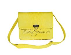 Клатч из кожи питона CL-1