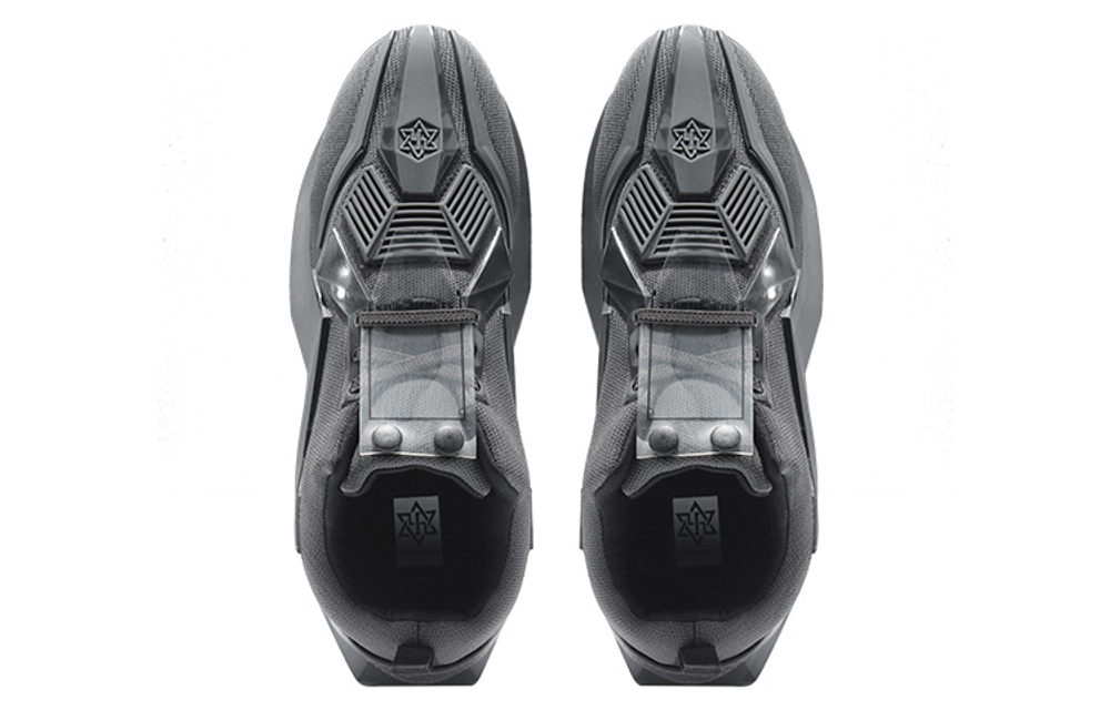 NORVINCY Stylish Skateboarding Shoes Unisex Low top Iron Gray