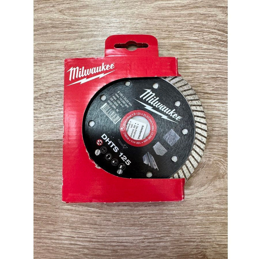 Алмазный диск Milwaukee DHTS 125