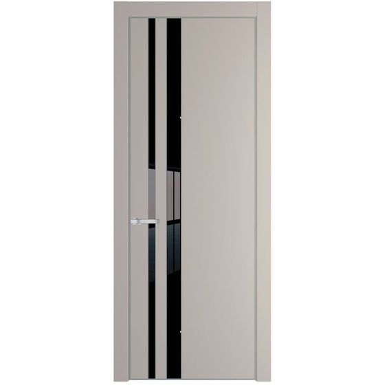 Profil Doors 20PA сэнд профиль серебро стекло чёрный лак