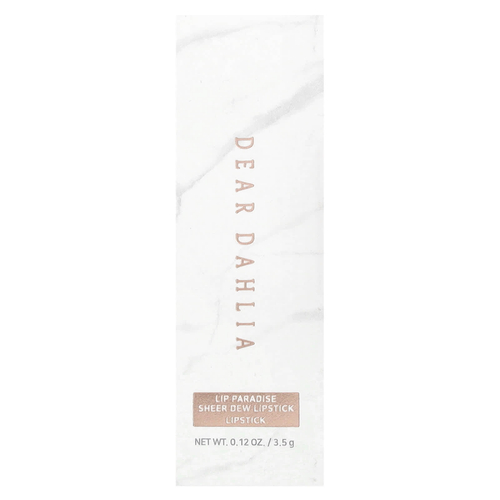 Dear Dahlia, Lip Paradise, губная помада с эффектом росы, S305 Megan, 3,5 г (0,12 унции)