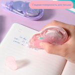 Корректирующий роллер DELI "Macaron",  5 мм х 12 м, ассорти