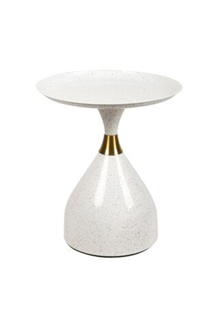 Стол журнальный Ist Casa Эльза, 39x54 см, белый