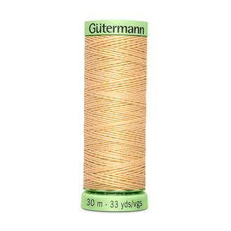 Нить Top Stitch 30/30 м для декоративной отстрочки, Gutermann, 006 кремово-бежевый