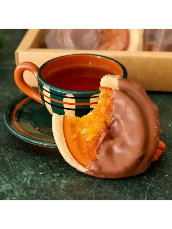 Апельсин в шоколаде 