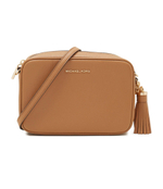 Кожаная сумка-мессенджер Ginny Michael Kors - янтарный(32F7GGNM8L)