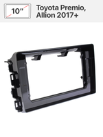 Переходная рамка 10" и комплект проводов для Toyota Premio, Allion 2017+