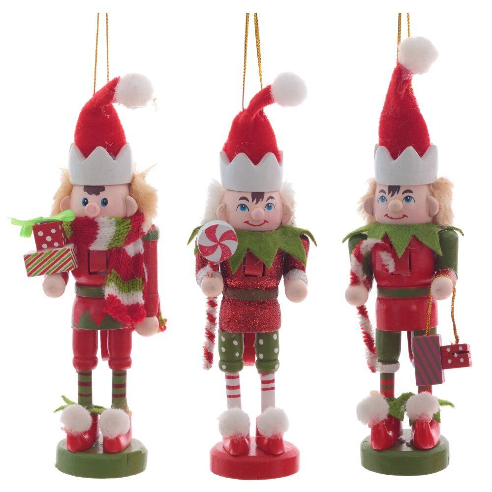GAEM Набор из 3шт Украшение новогоднее "Гном", L13,5 W4 H13,5 см
